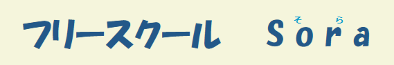 フリースクールSora　岐阜市　フリースクール