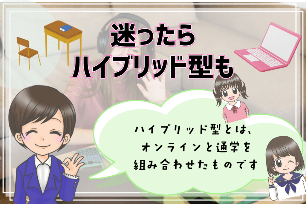 オンラインフリースクール ハイブリッド型