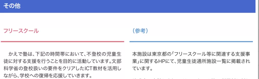 かえで塾 フリースクール