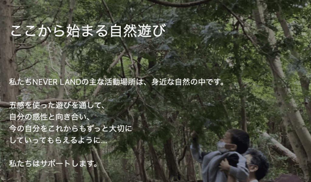 フリースクール　裾野市　NEVER LAND