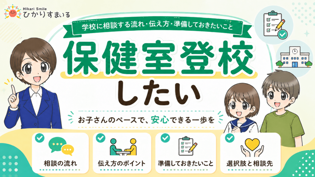 保健室登校したい