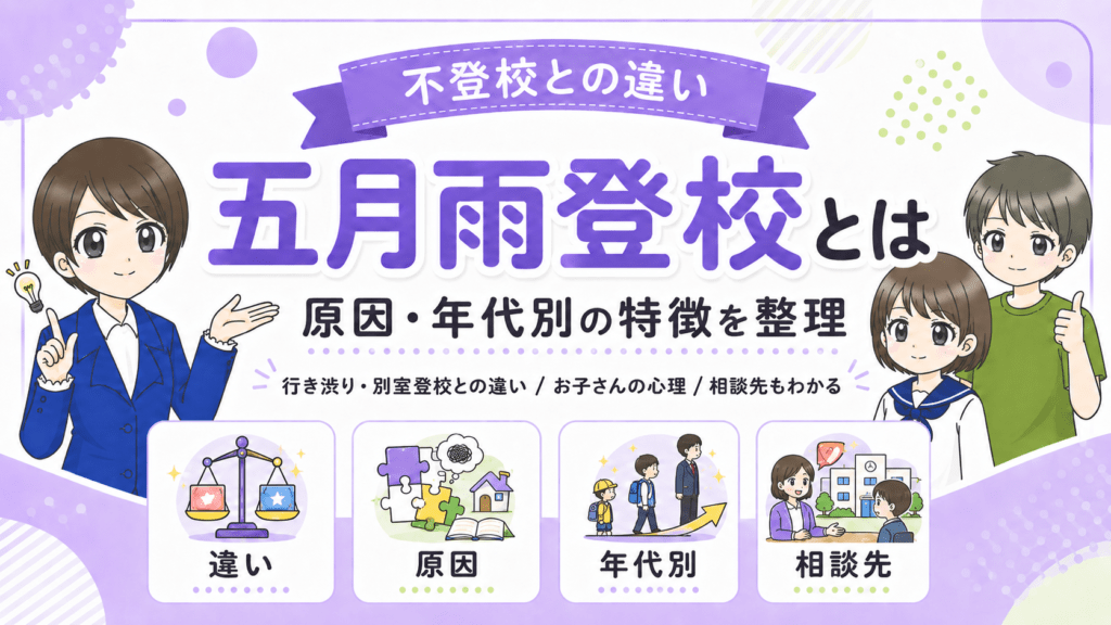 五月雨登校