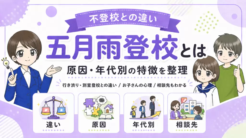 五月雨登校