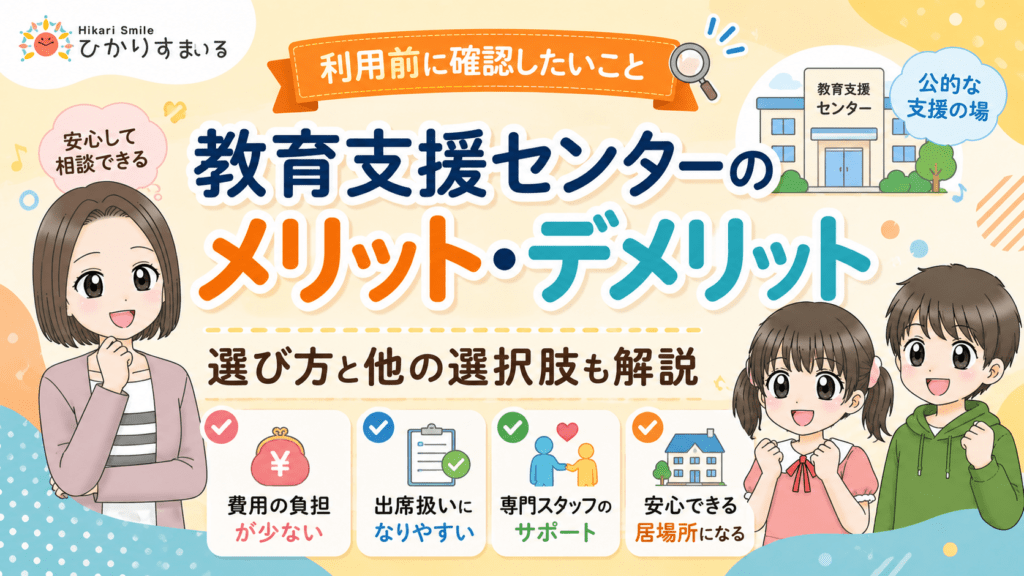 教育支援センター メリット・デメリット