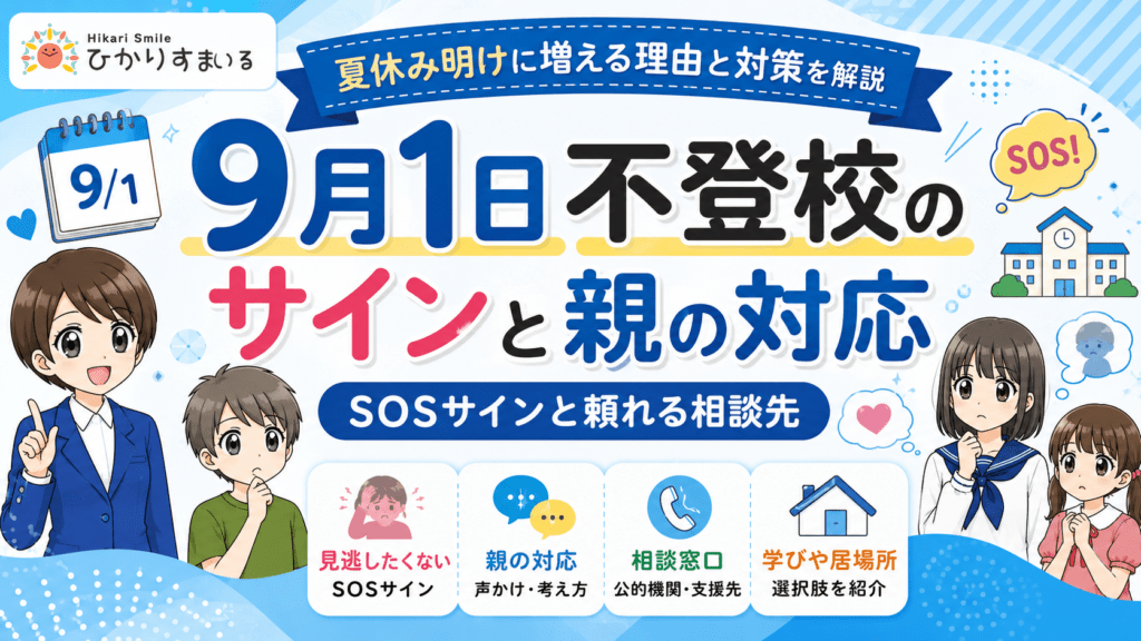 9月1日　不登校　