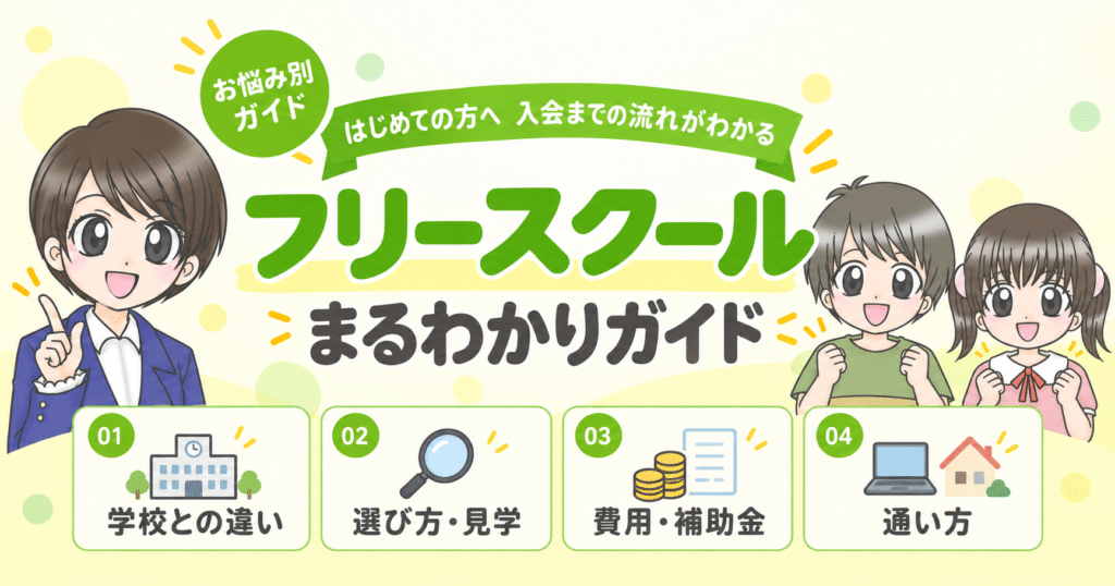 フリースクールまるわかりガイド